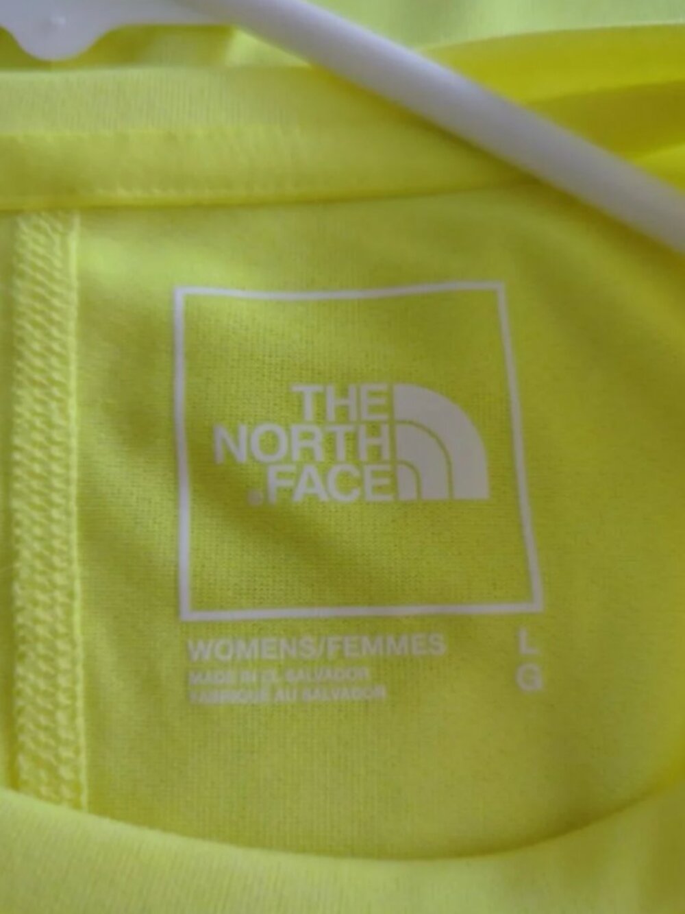 The North Face Flashdry Tee Shirt in Yellow Size Large - Picture 5 of 5
